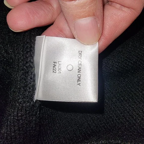 Quince Baby Alpaca-Wool Turtleneck NWT Black XS - Picture 8 of 8